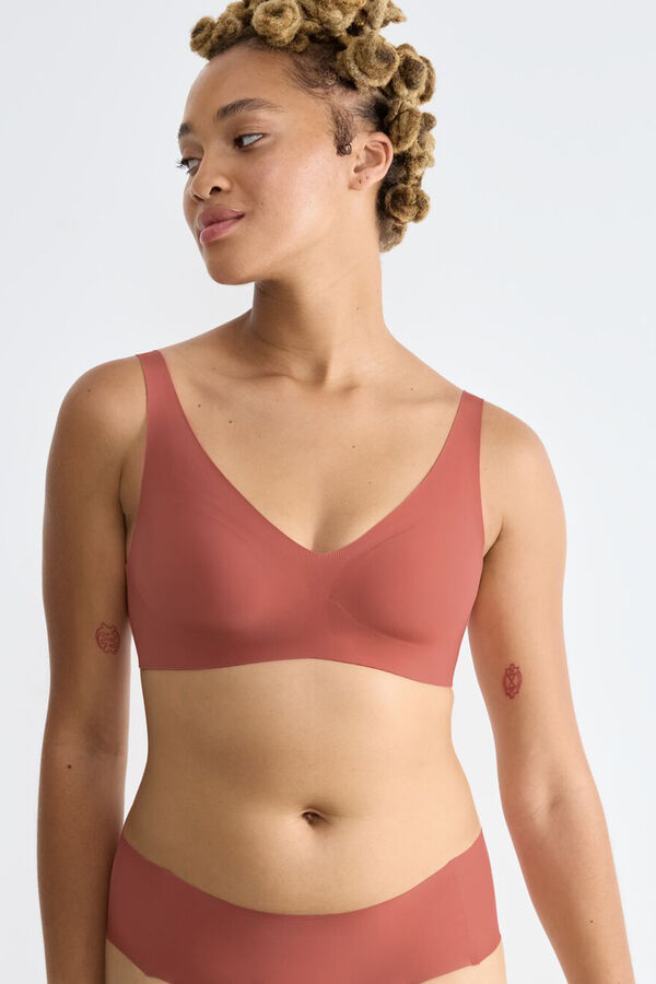 Sloggi Sujetador sin costuras naranja