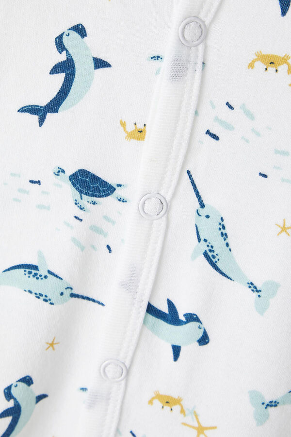 Name it Pijama de bebe niño. turquesa