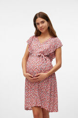 Mamalicious Vestido curto maternity  rosa