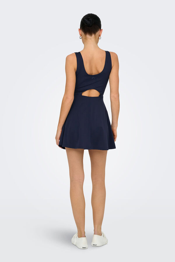 Only Play Vestido curto azul