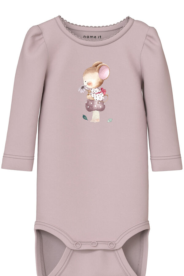 Name it Set de bodies de bebe blanco