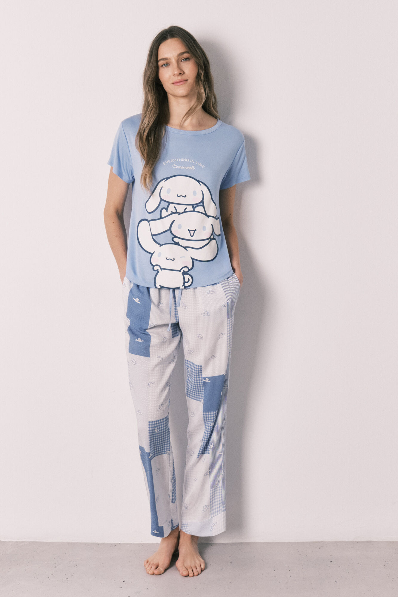 Women'secret Pijama largo Cinnamoroll Patchwork