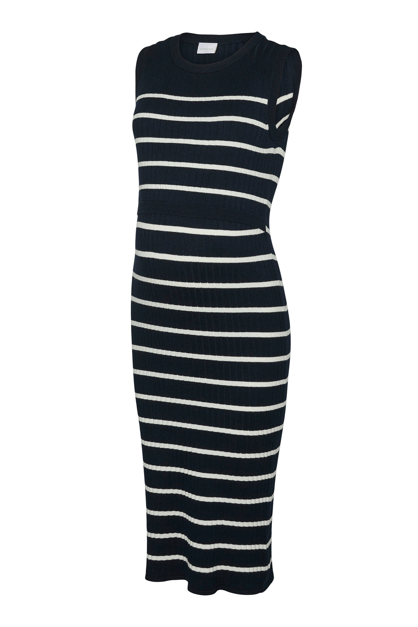 Mamalicious Vestido midi malha maternity