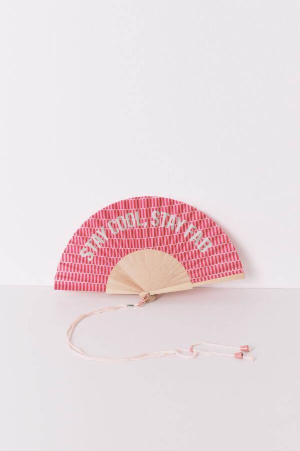 Women'secret Abanico rojo rojo