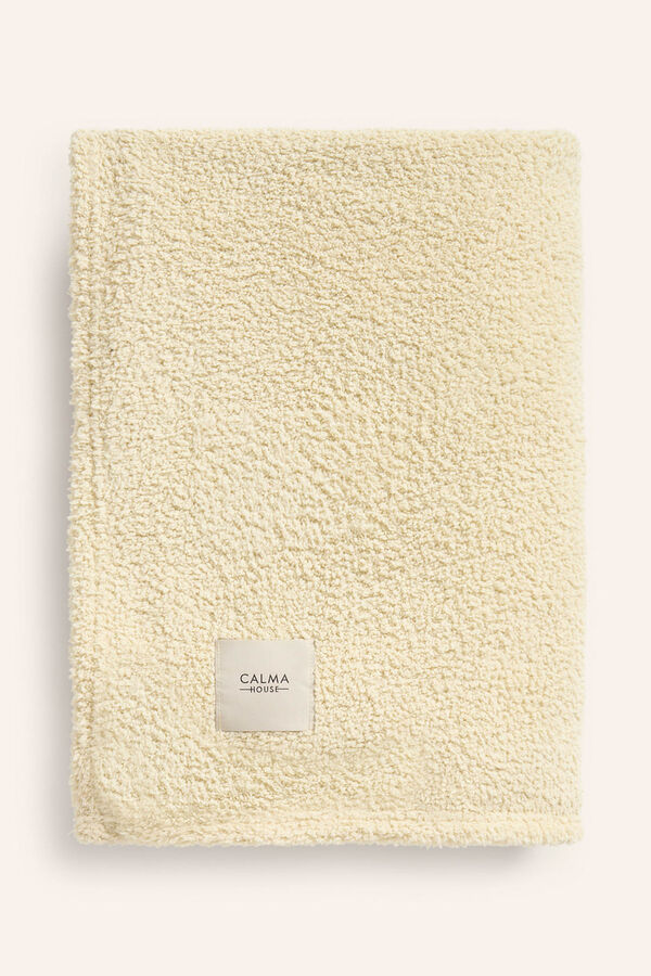 Calma House Plaid crudo Coco amarillo