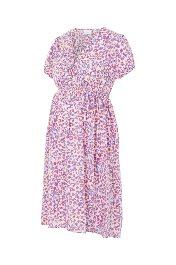 Mamalicious Vestido corto doble funci&oacute;n maternity azul