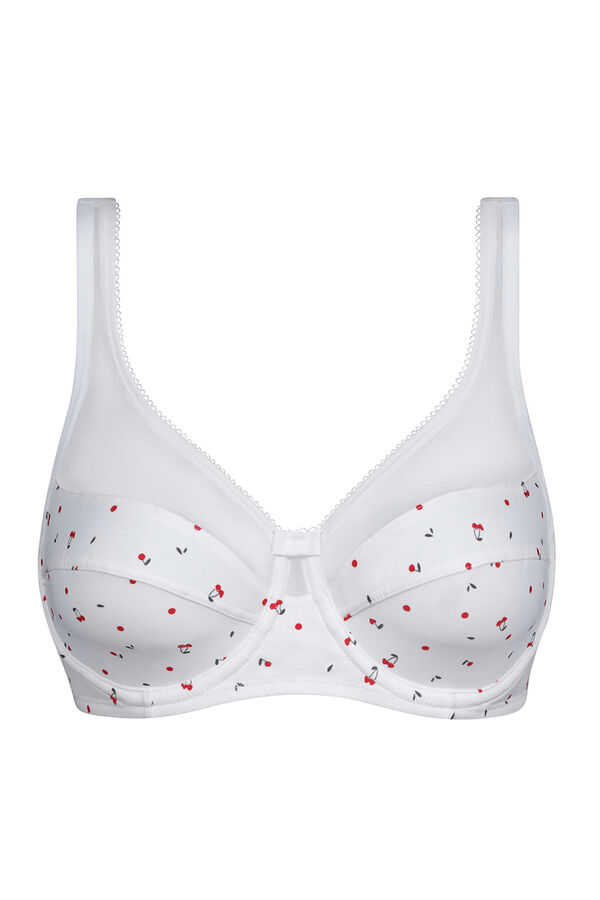 DIM Sutiã generoso com aro de alta capacidade  branco