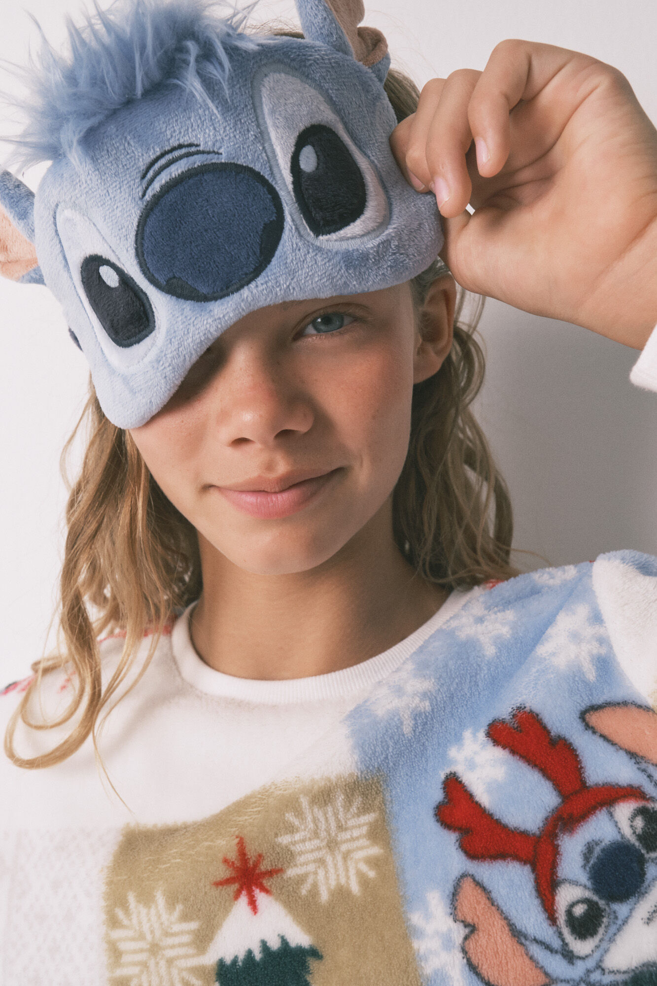 Women'secret Pijama polar infantil Stitch