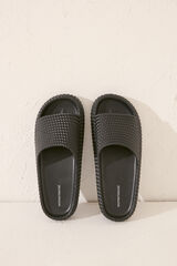 Women'secret Sand&aacute;lias plataforma pretas preto