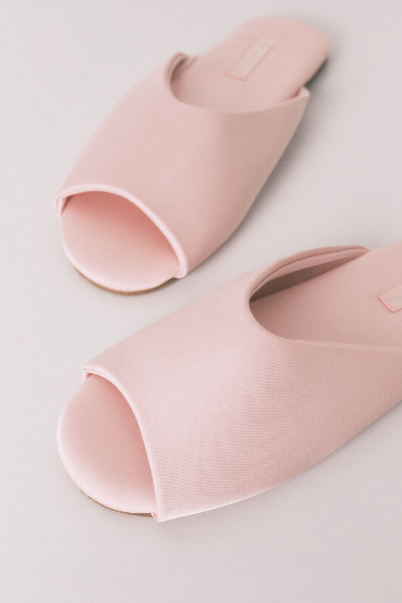 Women'secret Chinelos de quarto cetim rosa
