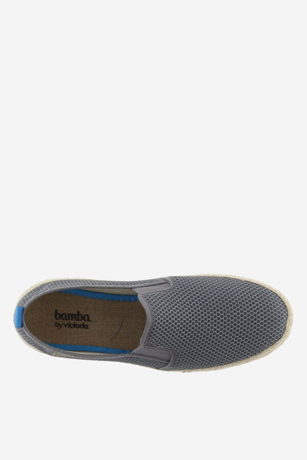 Victoria Alpercatas efeito camur&ccedil;a cinzento