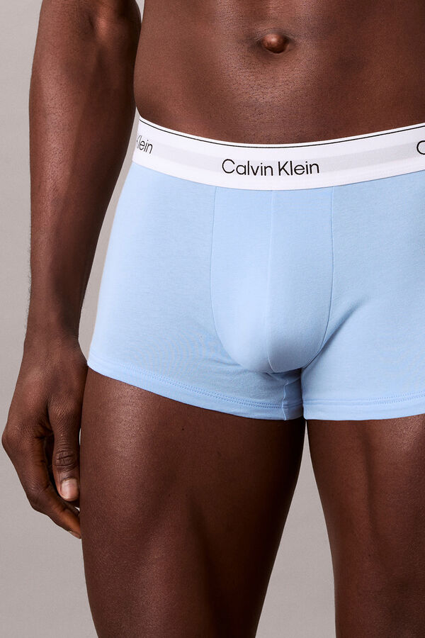 Calvin Klein Pack 3 b&oacute;xers tiro bajo rosa