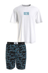 Calvin Klein Conjunto de shorts de pijama - CK96 estampado