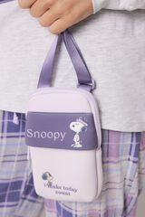 Women'secret Bolso peque&ntilde;o m&oacute;vil Snoopy rosa