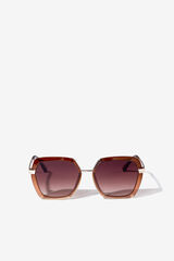 Vilanova Gafas de Sol Cuadradas marr&oacute;n