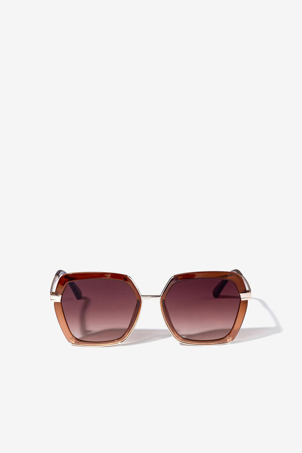 Vilanova Gafas de Sol Cuadradas marr&oacute;n