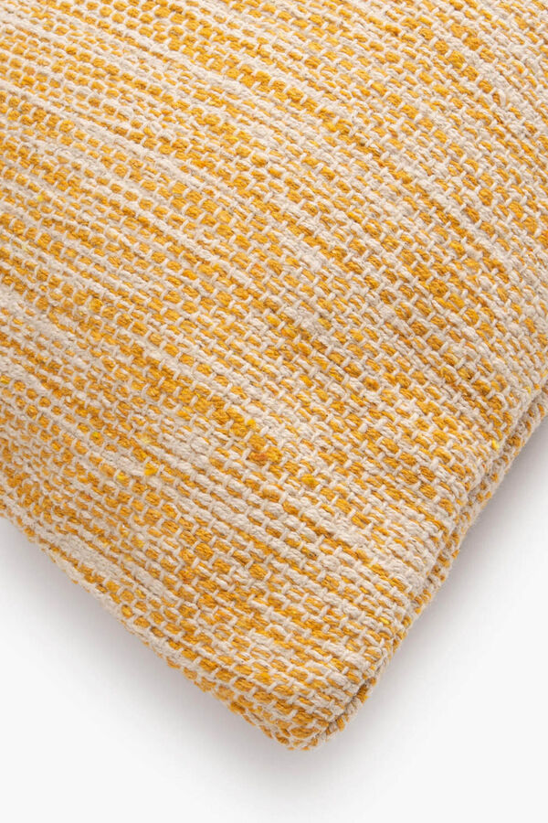 Calma House Funda de coj&iacute;n Surat 60x60 Mostaza amarillo