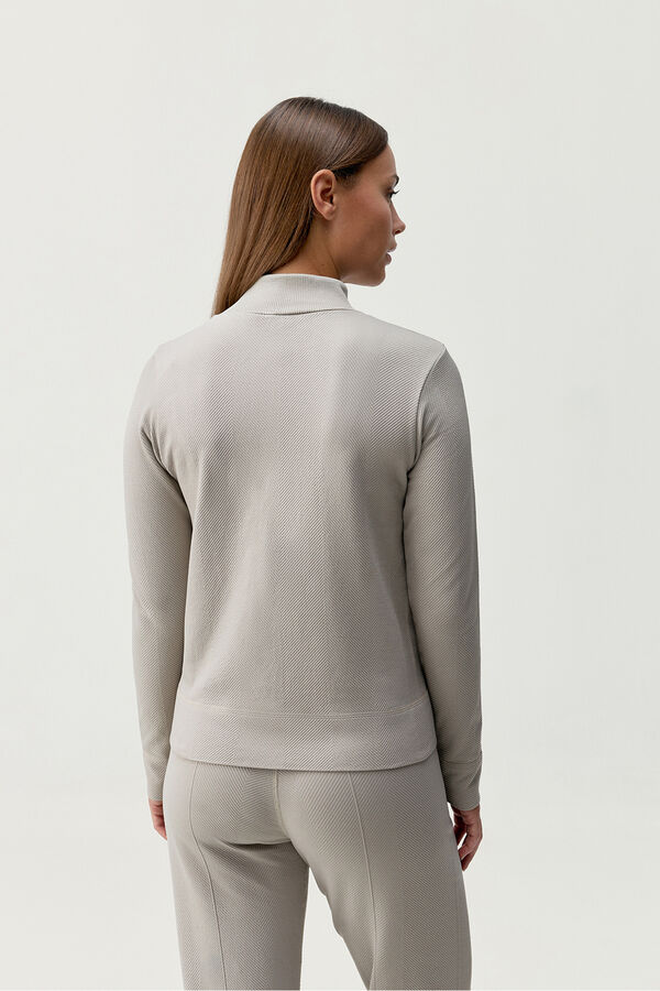 Born Living Yoga Chaqueta deportiva Gita gris kaki