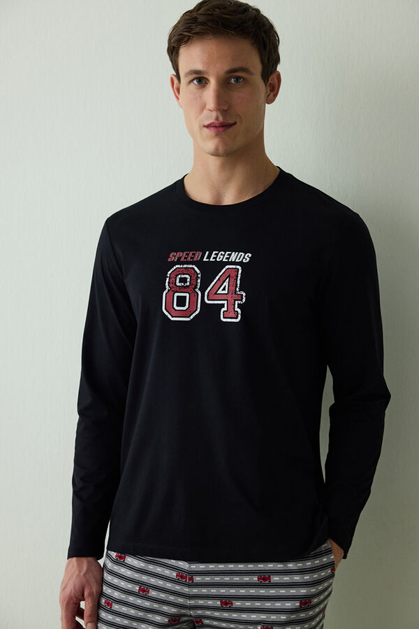 Penti Conjunto de pijama de algod&oacute;n para hombre estampado