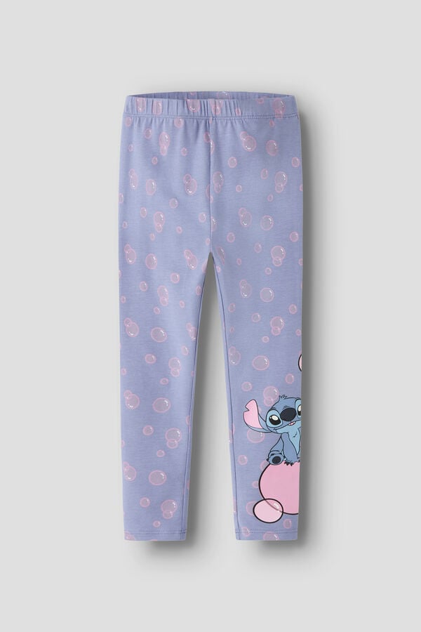 Name it Legging de Stitch ni&ntilde;a morado/lila