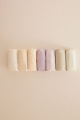 Women'secret Pack 7 cuequinhas brasileiras algodão riscas estampado