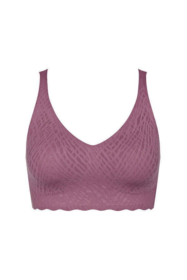 Sloggi Soutien estilo bralette rosa