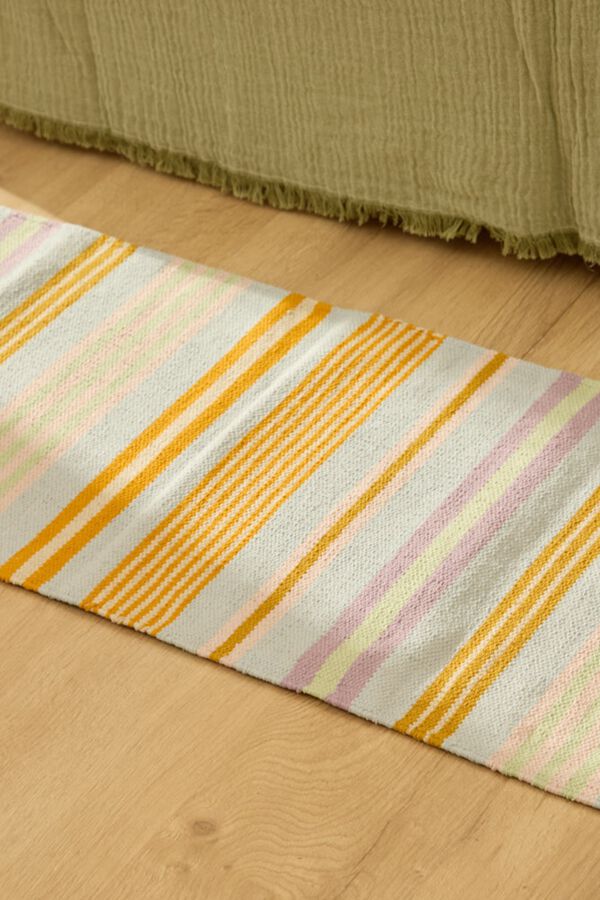 Calma House Alfombra de algod&oacute;n de 45x120 estampado