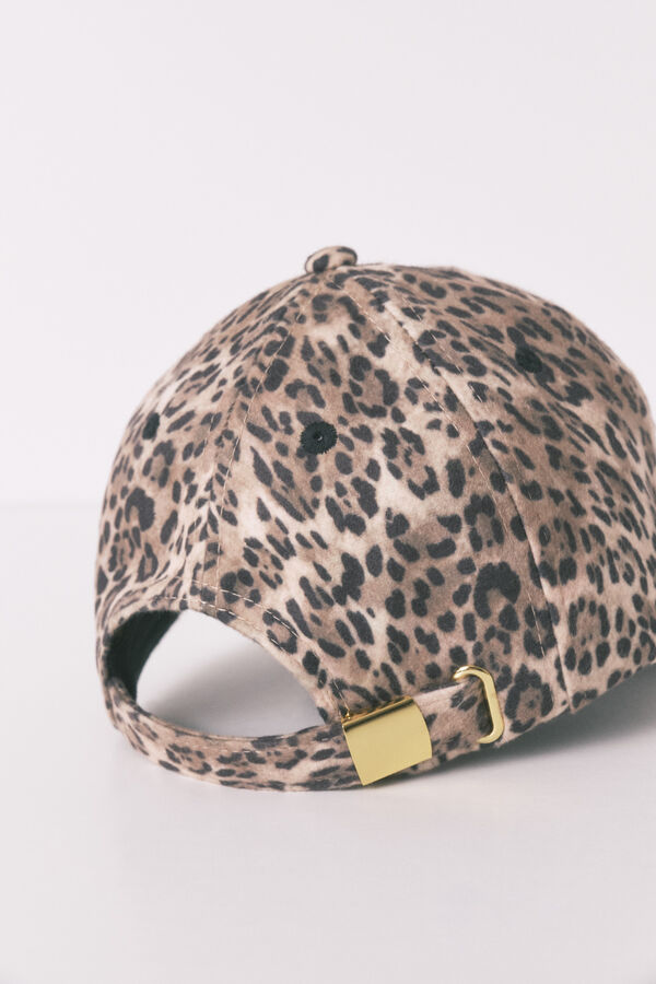 Women'secret Gorra felpa animal print estampado