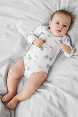 Name it Pack de 2 bodies de bebé de manga comprida branco