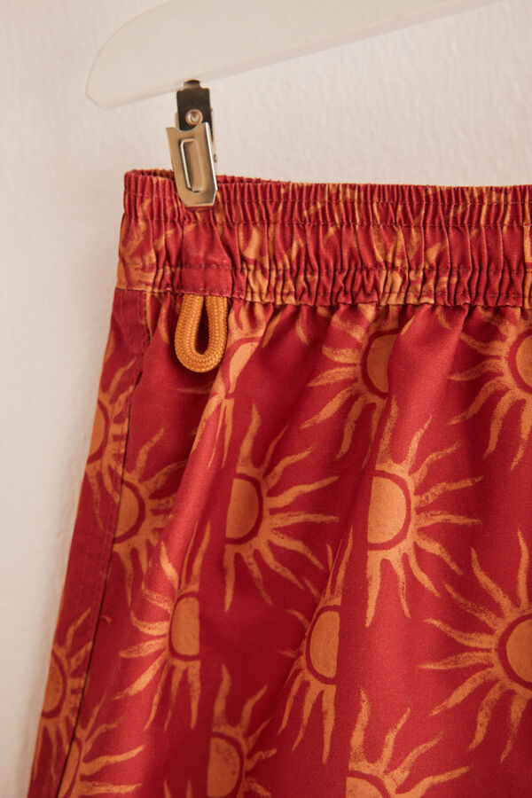 Women'secret Fato de banho menino sóis vermelho