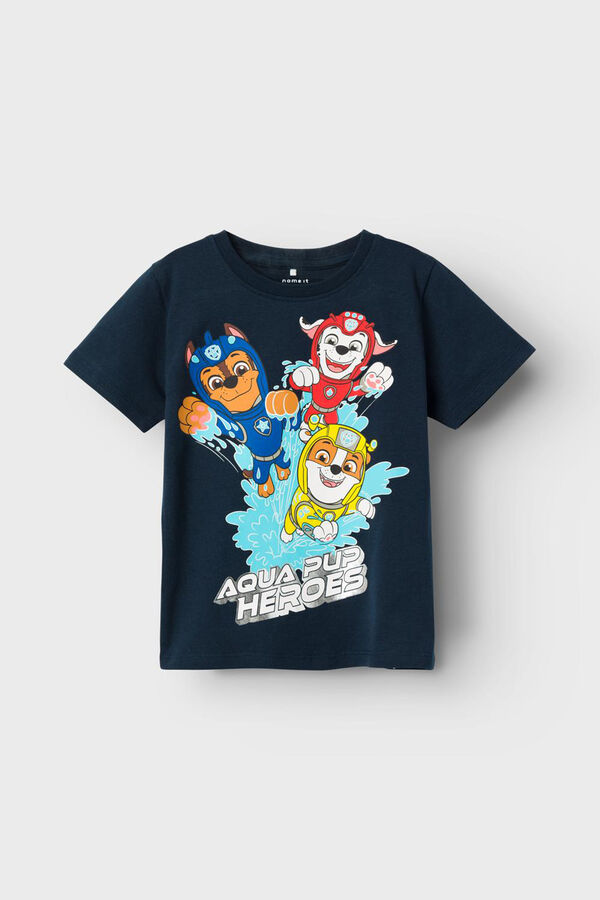 Name it Camiseta de ni&ntilde;o manga corta Patrulla Canina azul