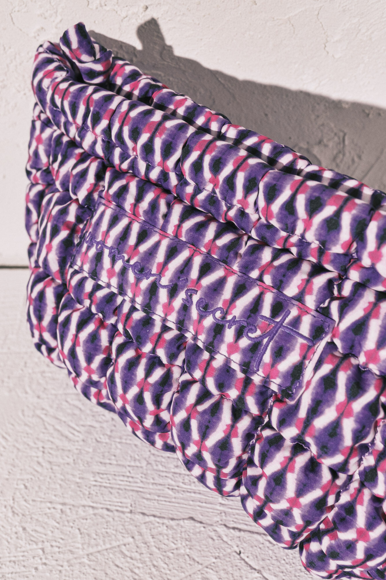 Women'secret Neceser mediano acolchado morado