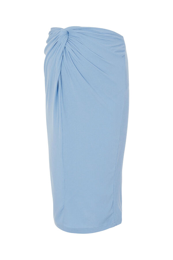 Mamalicious Falda midi maternity azul