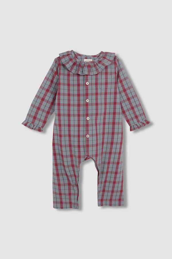 Gocco Pijama verde de quadros verdes verde