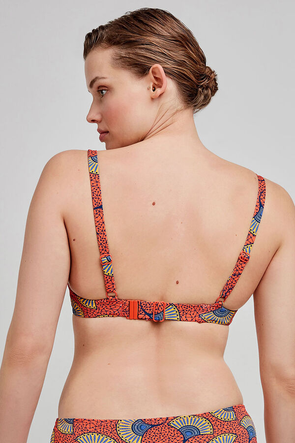 Gisela Top bikini capacidad estampado tribal estampado