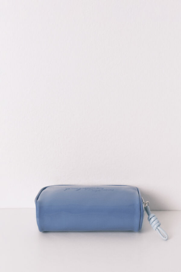 Women'secret Neceser peque&ntilde;o charol azul azul