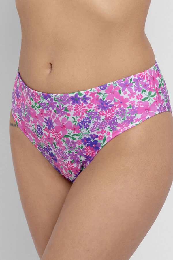 Dorina Braga bikini pierna alta Es paradis morado/lila