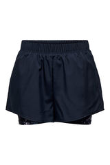 Only Play Shorts de treino solto com tecido B-Dry azul