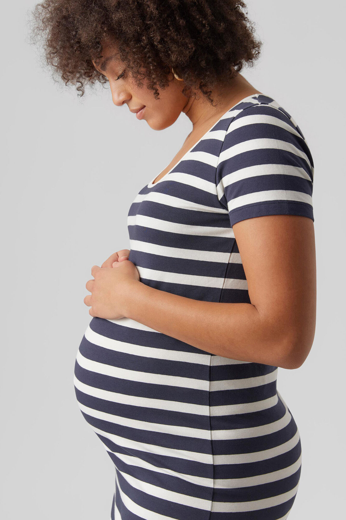 Mamalicious Vestido maternity midi