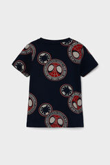 Name it T-shirt de menino de manga curta do SPIDERMAN azul
