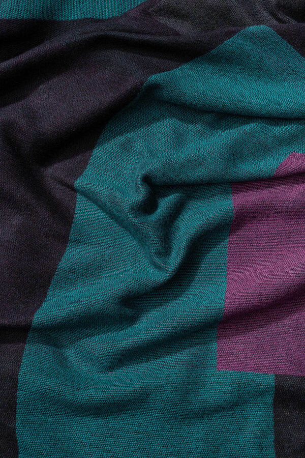 Vilanova Kimono de Punto Estampado verde