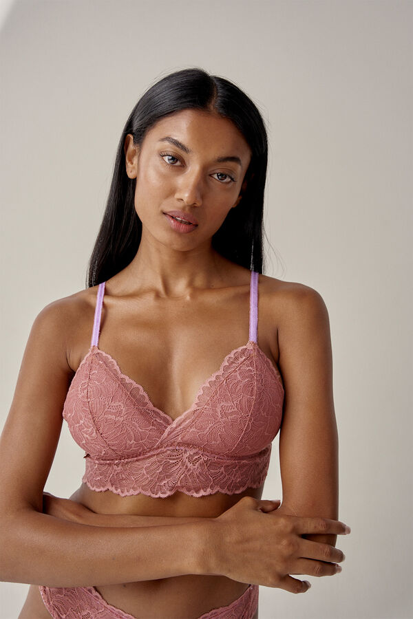 Black Limba Soutien triangular Jolly - Ash Rose rosa