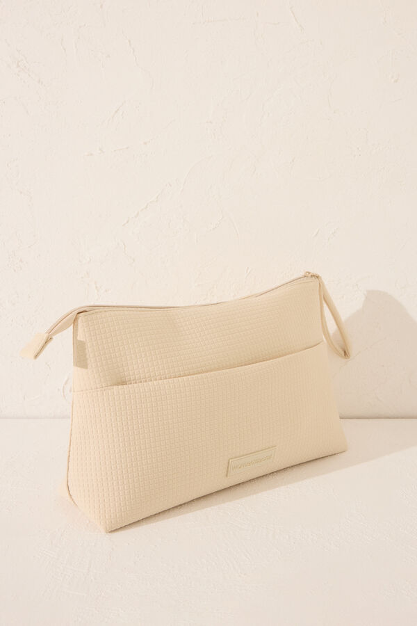 Women'secret Neceser mediano neopreno beige  nude