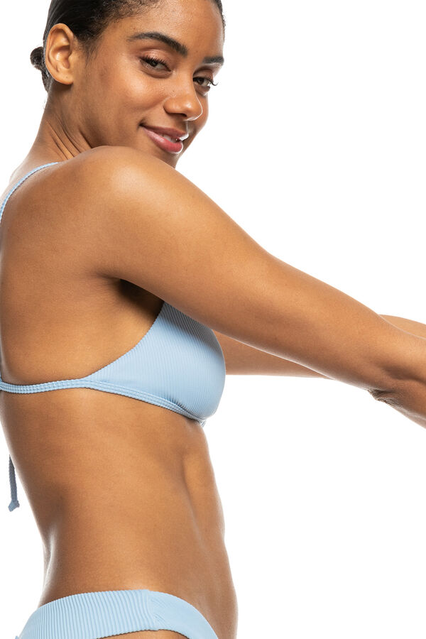 Roxy Top de bikini de triángulo para Mujer azul