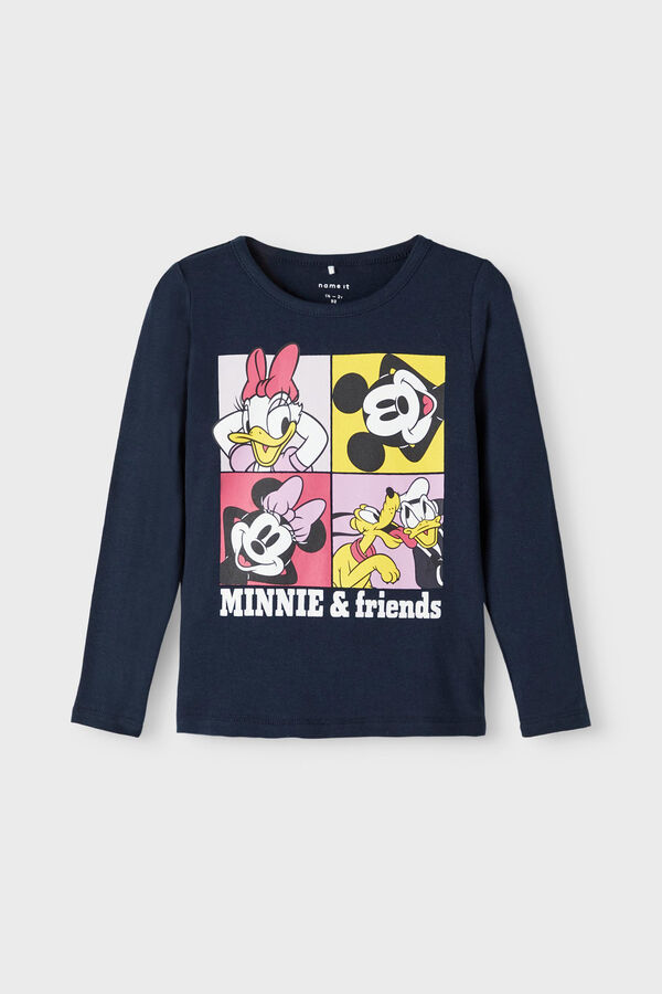 Name it Camiseta de ni&ntilde;a de manga larga de MINNIE & Friends azul