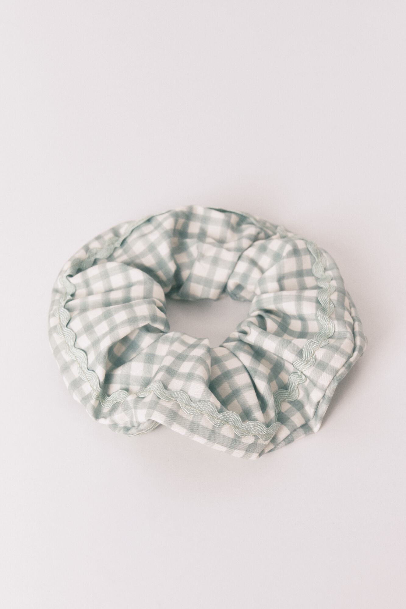 Women'secret Maxi scrunchie vichy verde