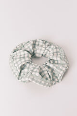 Women'secret Maxi scrunchie vichy verde azul