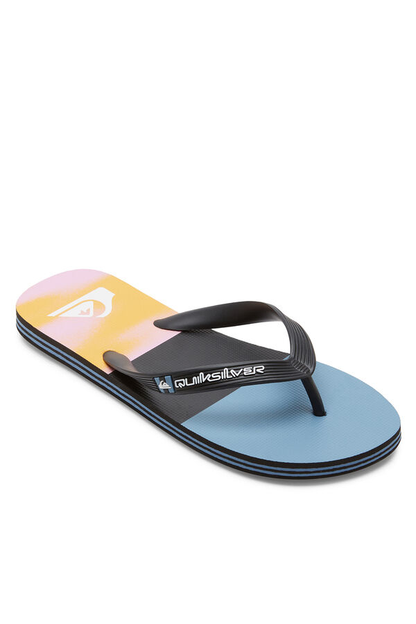 Quiksilver Molokai Stripe - Chanclas de playa para Hombre rosa