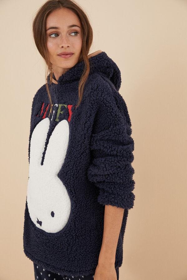 Women'secret Pijama polar Miffy azul azul