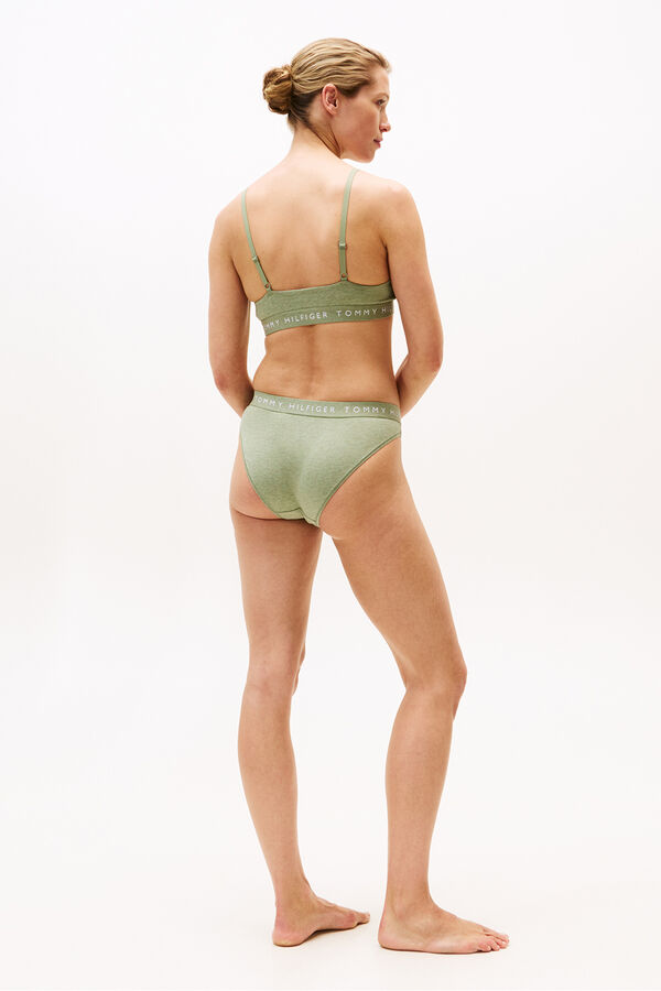 Tommy Hilfiger Bralette com leve press&atilde;o  bege